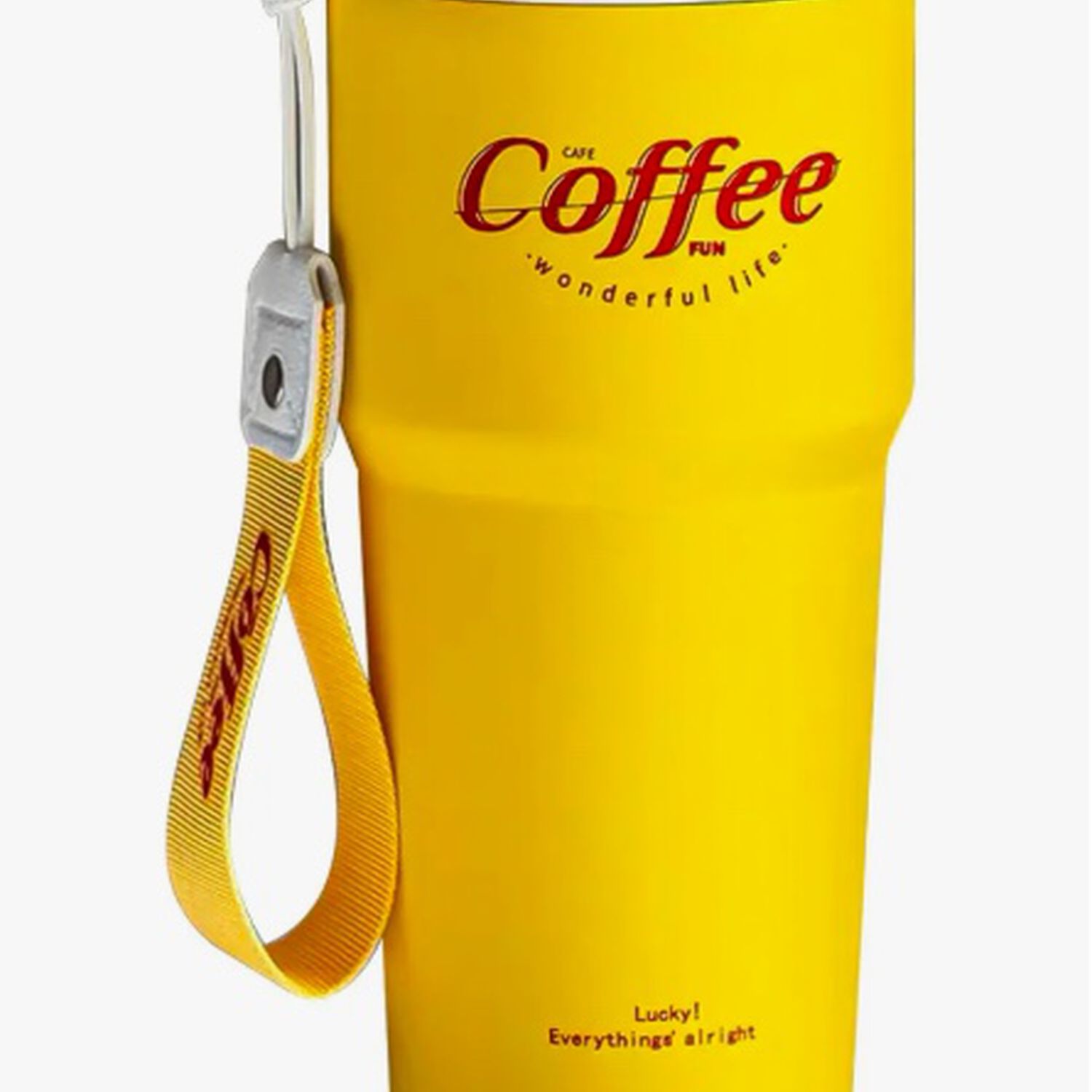 Termo Para Cafe Mug Amarillo image number 0.0