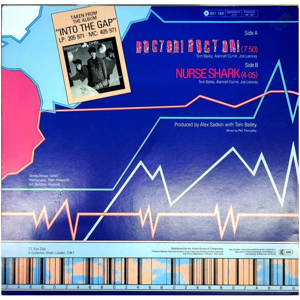 Thompson Twins - Doctor! Doctor! | 12" Maxi Single Usado image number 1.0