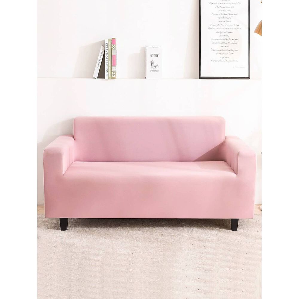 Funda De Sof&aacute; 2 Cuerpos - Estampado Rosa image number 0.0