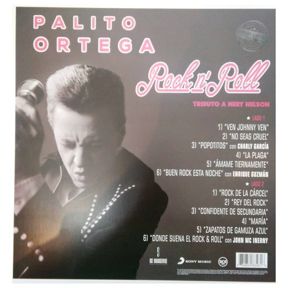 Palito Ortega - Rock & Roll | Vinilo image number 1.0