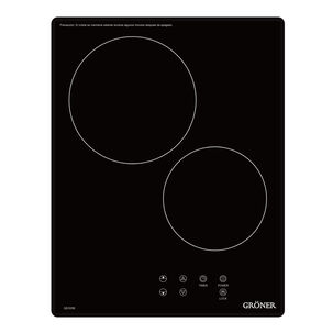 Encimera Vitrocerámica Groner Touch Black Xs 2q