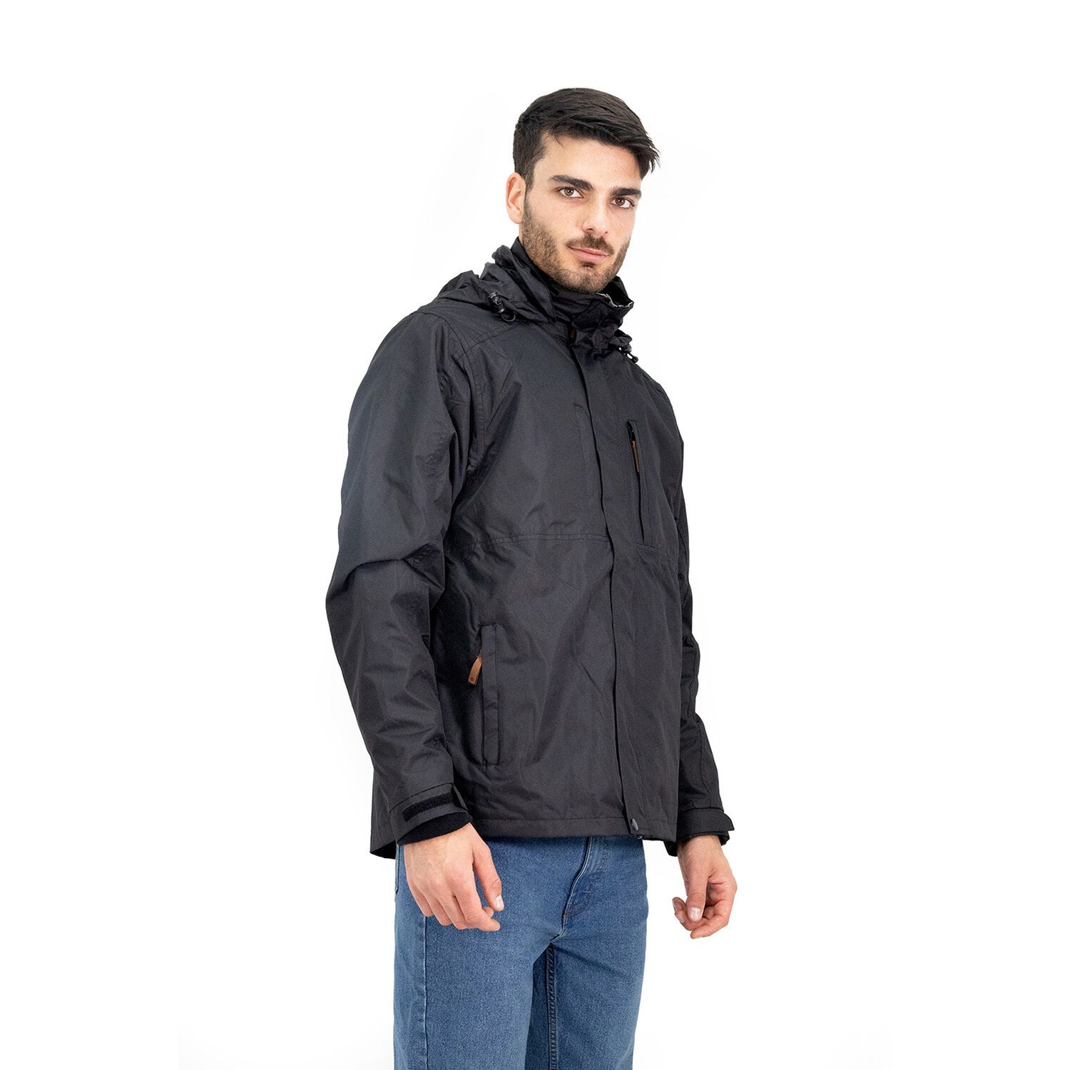 Parka Desmontable Quebec Ottawa 3 En 1 Negro image number 0.0