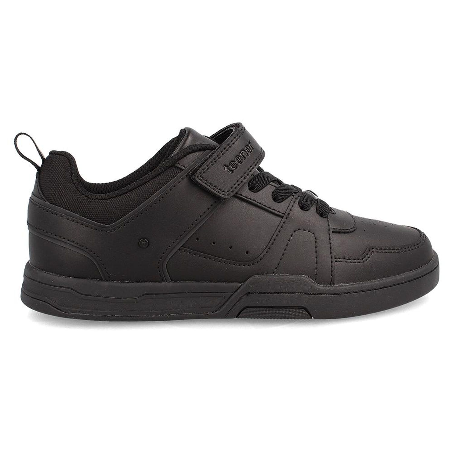 Zapatilla Escolar Ni&ntilde;o Teener Negro image number 1.0