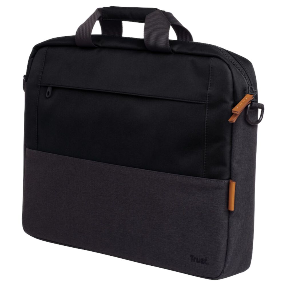 Bolso Notebook Trust Lisboa 16" Max Ultradelgado Black image number 0.0