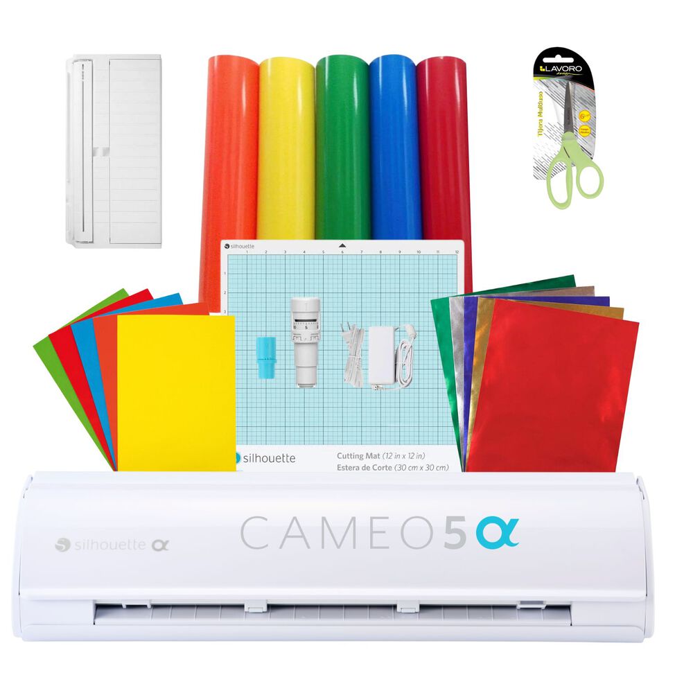 Kit Star Silhouette Cameo 5 Alpha White image number 0.0