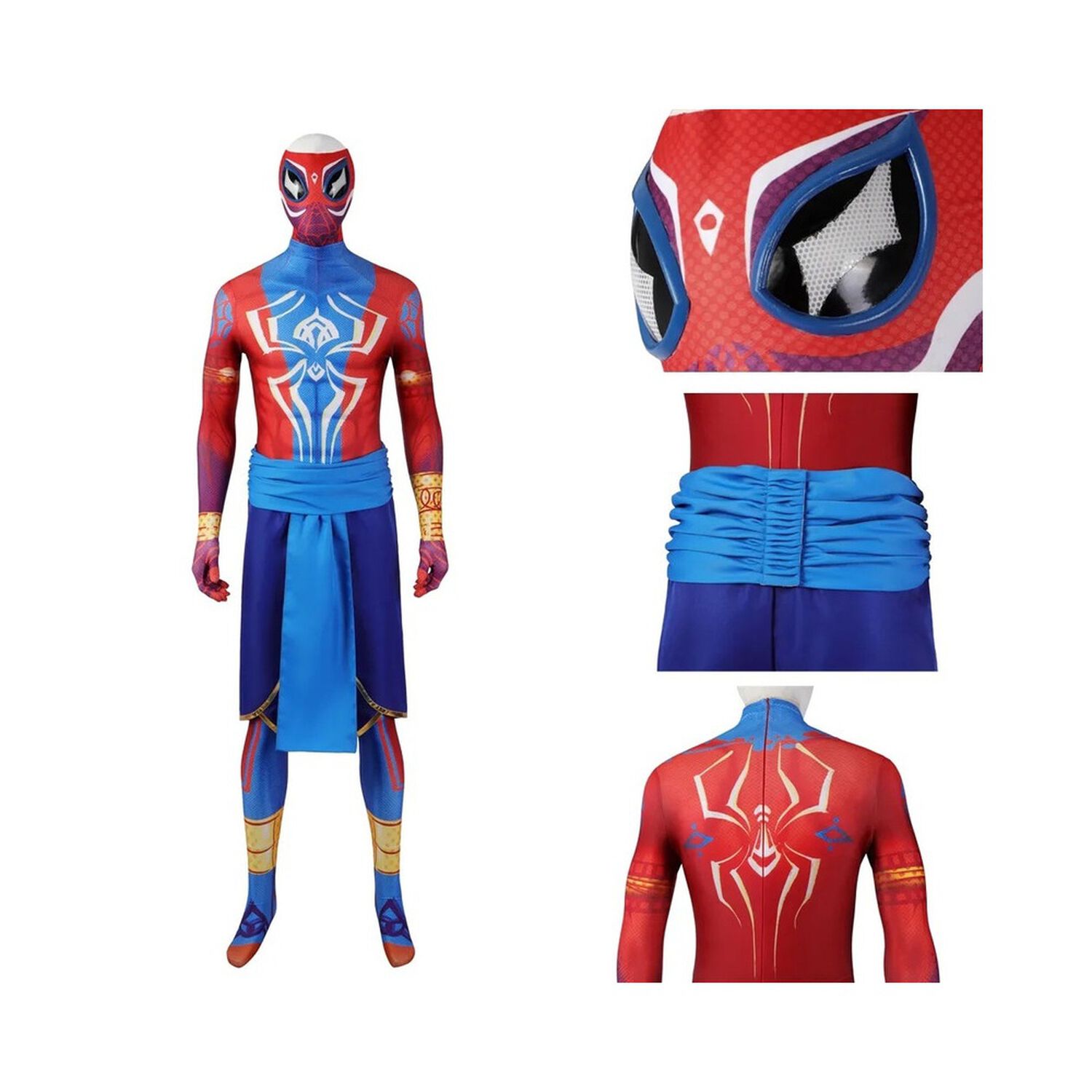 Disfraz Spiderman India Pavitr Spiderverse image number 2.0