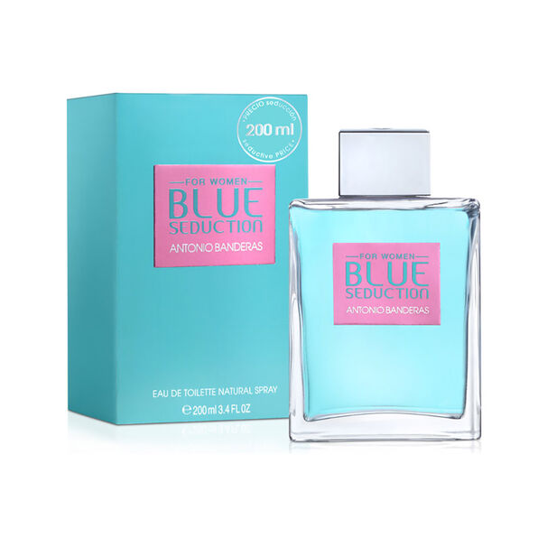 Perfume mujer Antonio Banderas Blue Seduction Edici&oacute;n Limitada / 200 Ml / Edt /