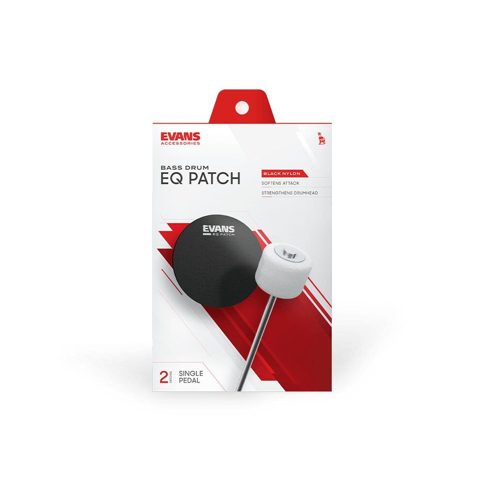 Parche De Refuerzo Para Bombo (simple) Eqpb1 Evans image number 1.0