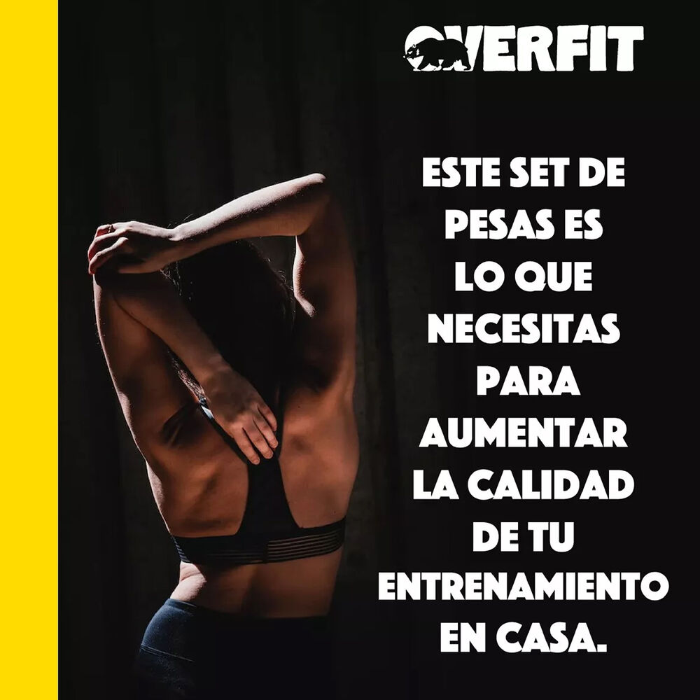 Set Mancuernas Y Barra Unibles 20kg Fitness Pesas Ajustables image number 7.0