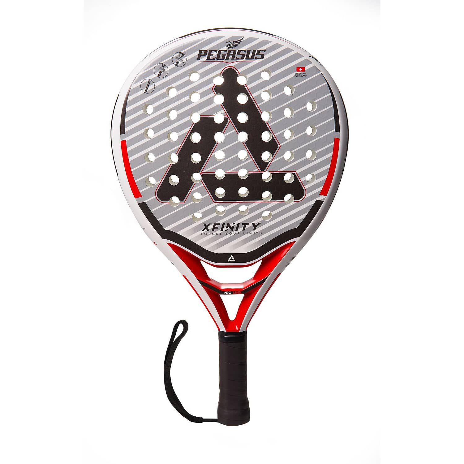 Pala Padel Xfinity Pegasus - Carbono - Incluye Estuche image number 1.0