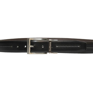 Cinturón Lewis Craftmen Reversible 100% Cuero Genuino