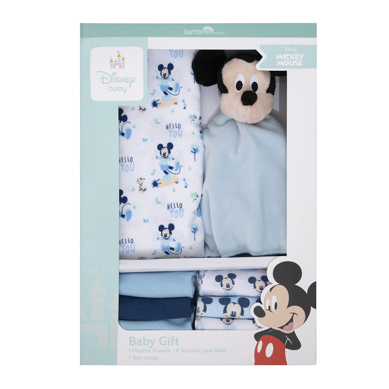 Set 8 Piezas Baby Gift Mickey Arboles Ni&ntilde;o image number 0.0