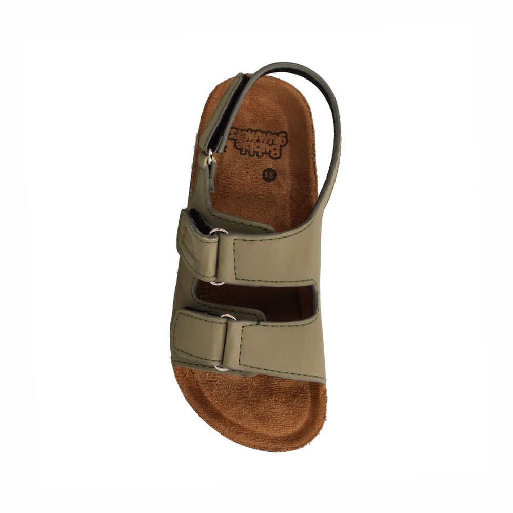 Sandalia Niño Bubblegummers Frazer Khaki image number 3.0