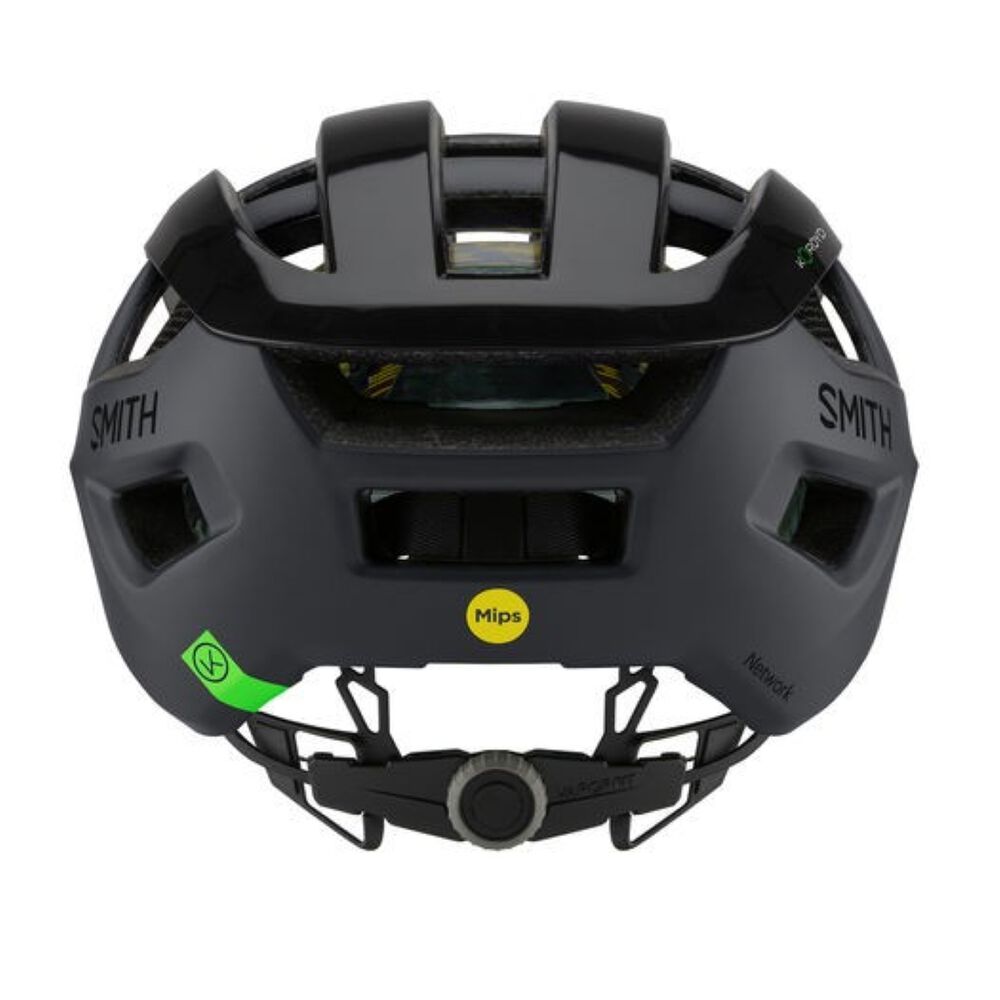 Casco Smith Network Matte Negro Cemento S image number 2.0