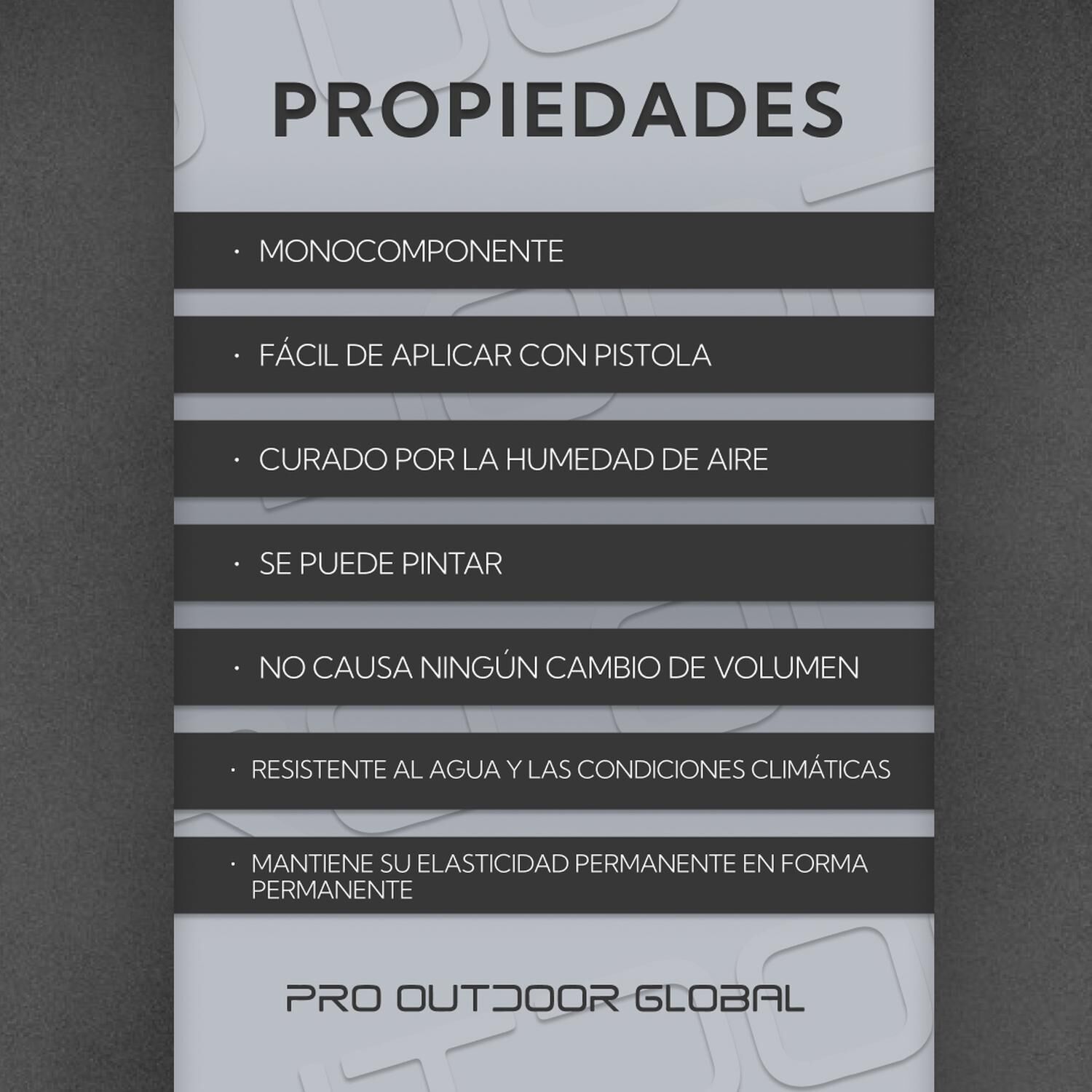 Caja 20 Unidades Sellador Y Adhesivo Poliuretano Pu 40 600 Ml Pintable Blanco image number 2.0