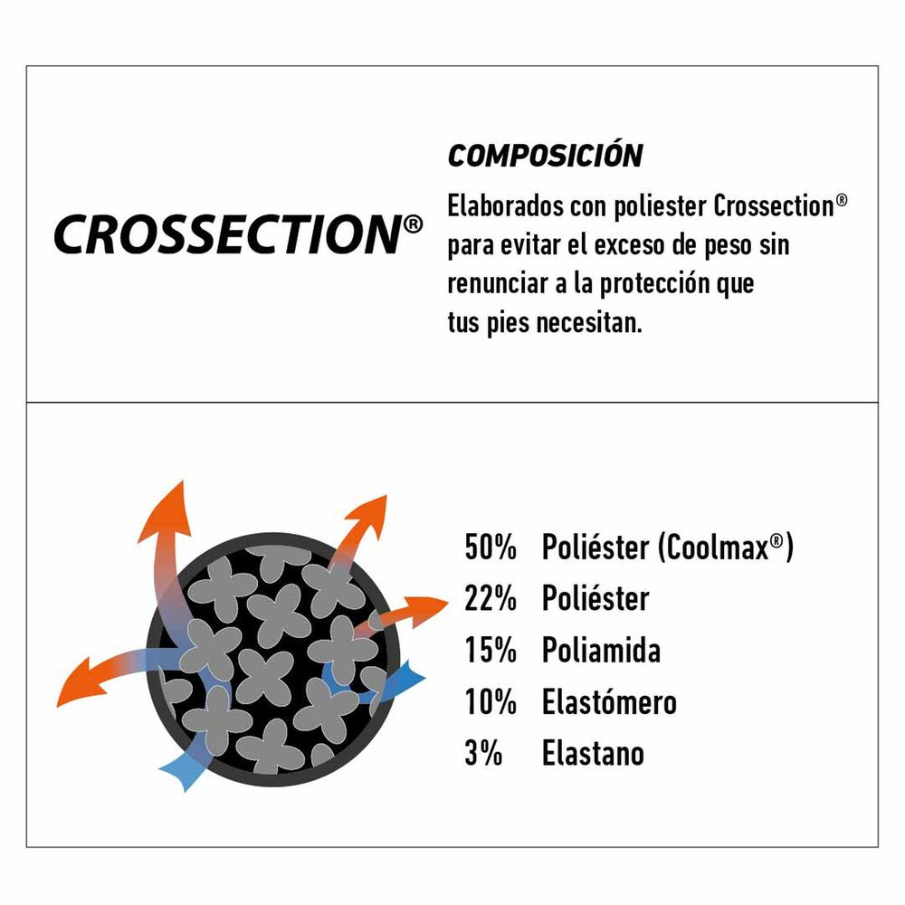 Calcetines Funstep Con Dibujos Blanco Roto/gris L (40-43) image number 4.0