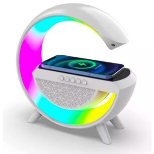 Cargador Inalambrico Parlante Bluetooth