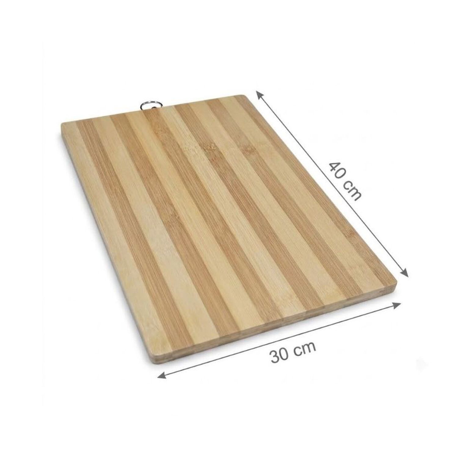 Tabla Picar Bamb&uacute; Ecol&oacute;gica 30x40cm Picoteo Cocina image number 4.0