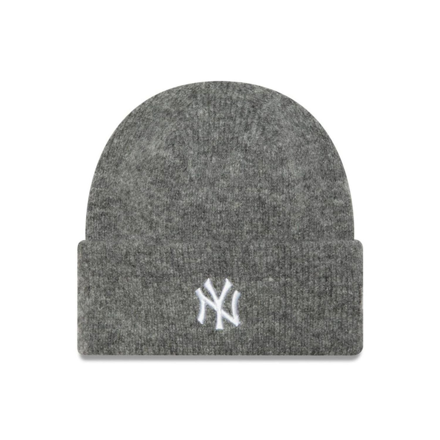 Beanie New York Yankees Mlb Wide Cuff Beanie Grey Woman image number 0.0