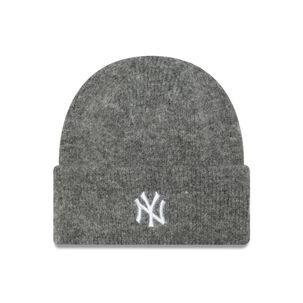 Beanie New York Yankees Mlb Wide Cuff Beanie Grey Woman