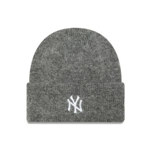 Beanie New York Yankees Mlb Wide Cuff Beanie Grey Woman