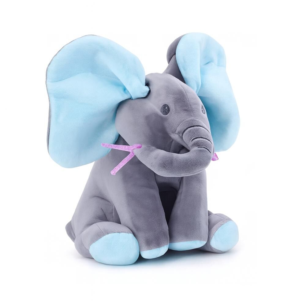 Peluche Interactivo Animado Musica + Juego Elefante Bebe image number 6.0