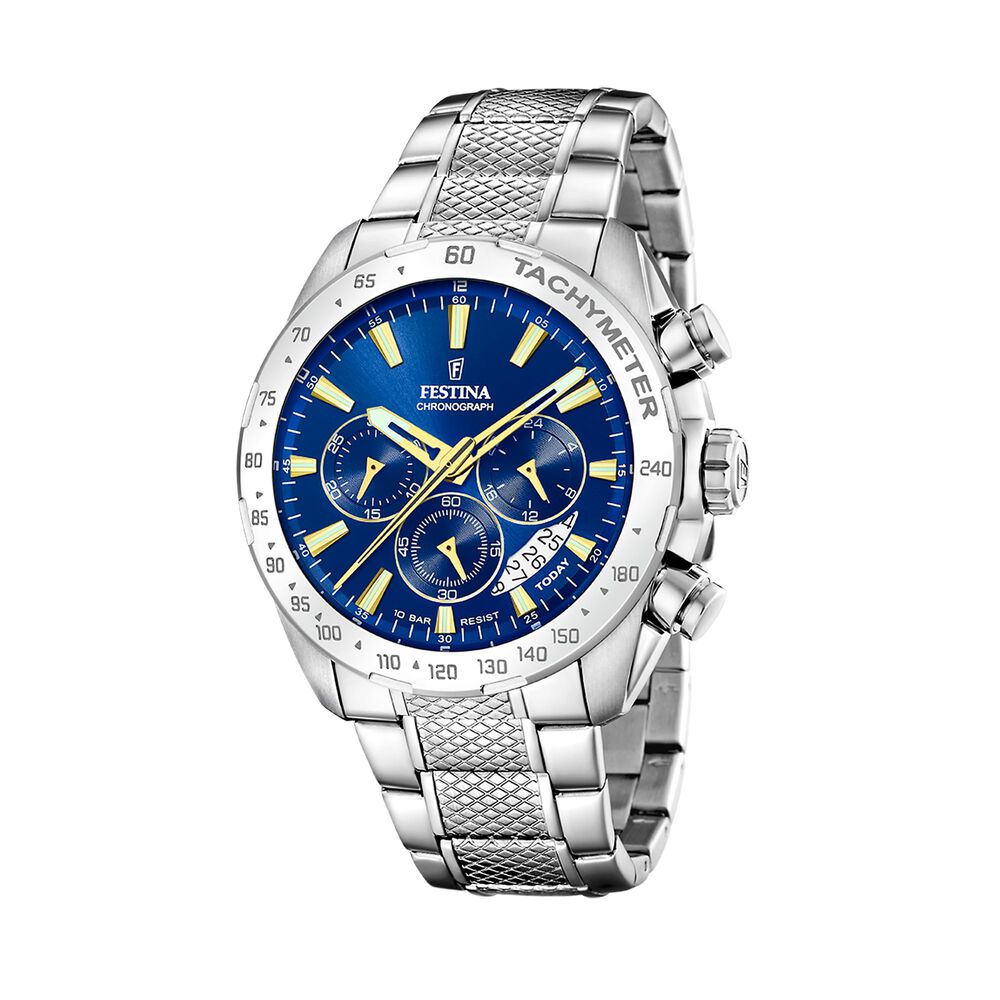 Reloj F20668/2 Festina Azul Hombre Timeless Chronograph image number 0.0
