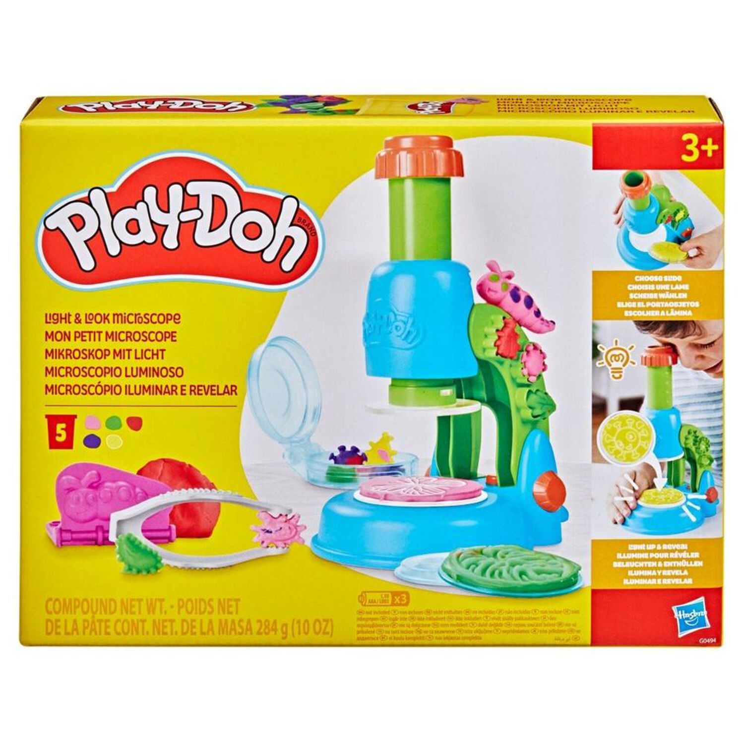 Juego Play-doh Microscopio Luminoso image number 0.0