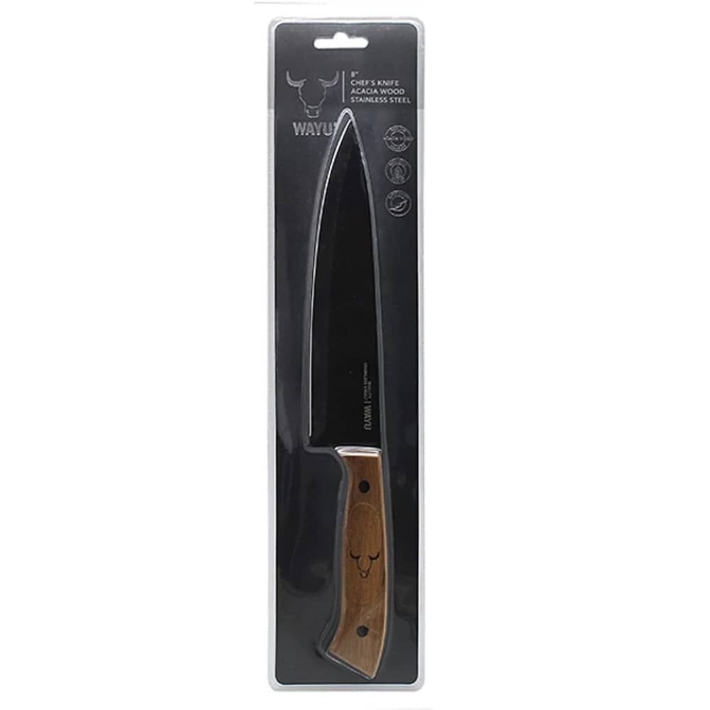 Cuchillo Prm Wayu Mango Madera Acero Antiadherente image number 3.0