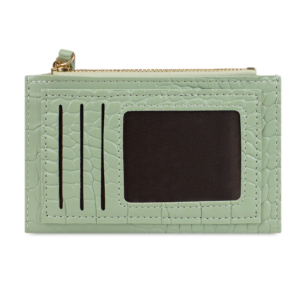 Billetera Tarjetero Mujer Con Monedero Zoe Verde Carven image number 3.0