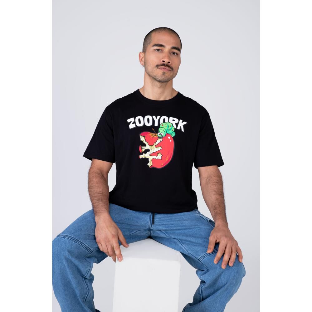 Polera Manga Corta Cuello Redondo Hombre Zoo York image number 2.0