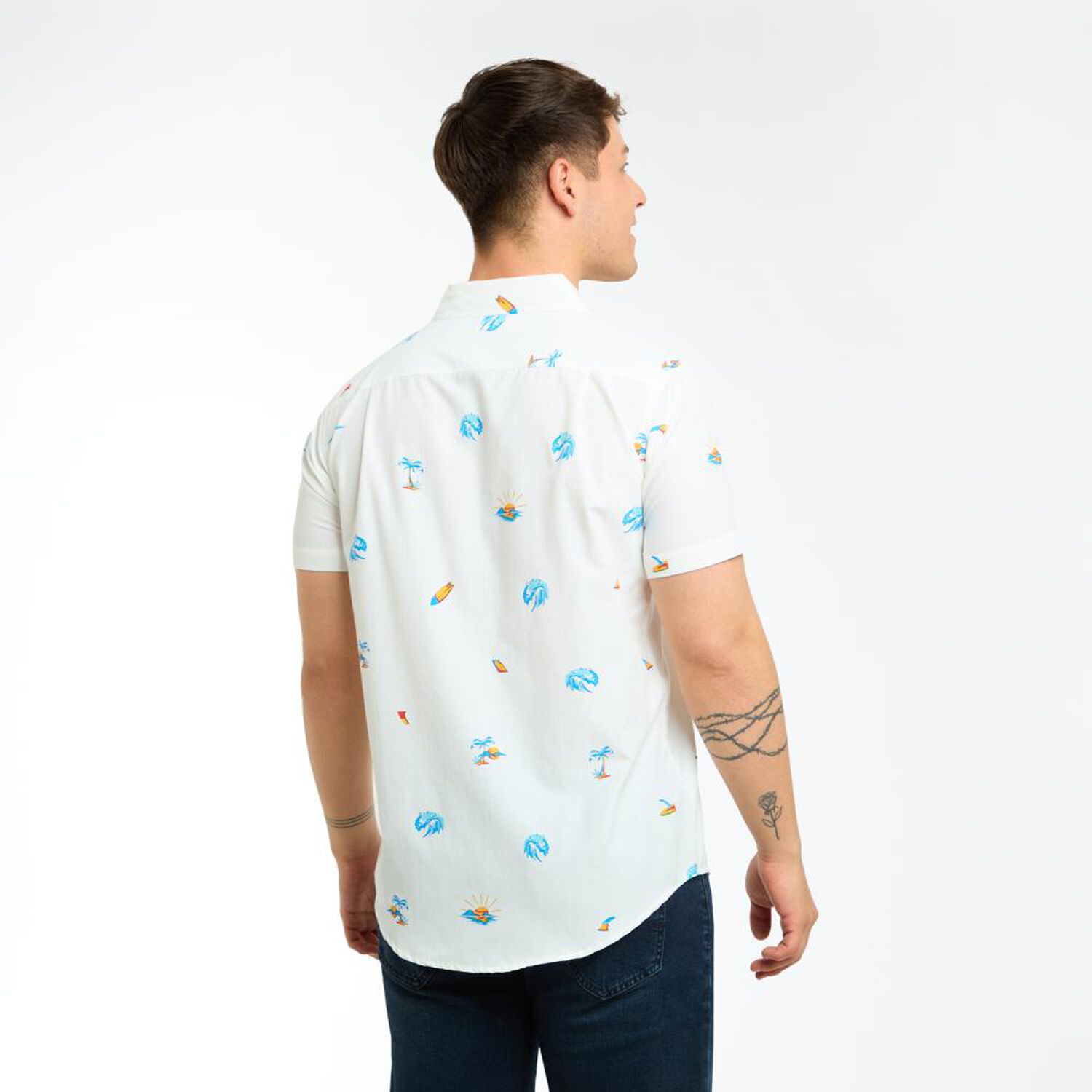 Camisa Manga Corta Hombre Skuad image number 3.0