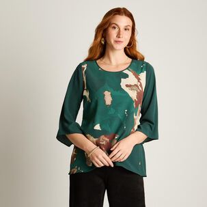 Polera Manga Larga Cuello Redondo Mujer Lorenzo Di Pontti