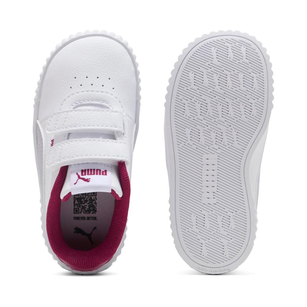 Zapatilla Urbana Unisex Puma Carina 3.0 V Inf White-lilac Crush image number 3.0