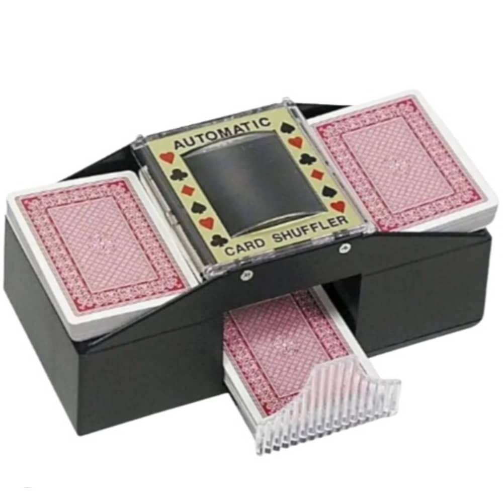 Mezclador Barajador De Cartas Poker A Pilas image number 2.0