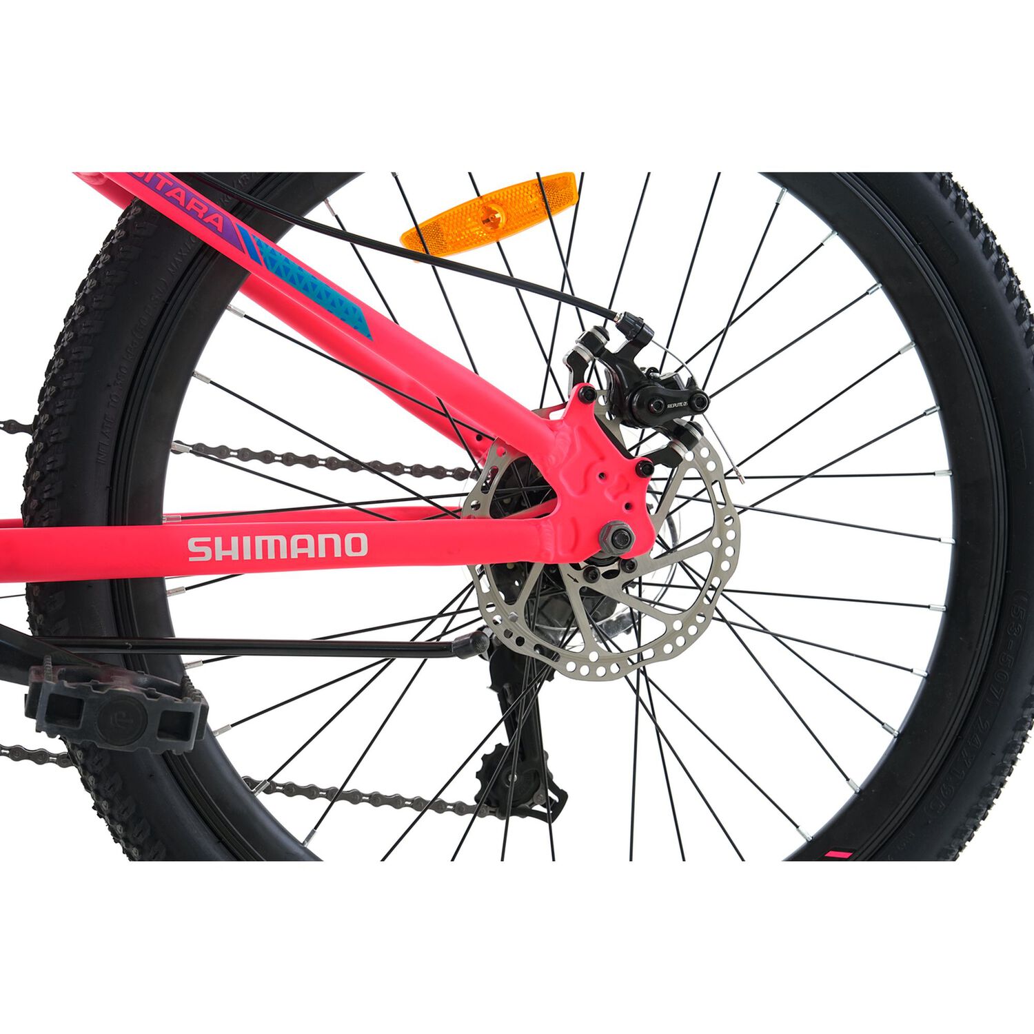 Bicicleta Totem Mtb Aro 24 Modelo Sitara Fucsia image number 3.0