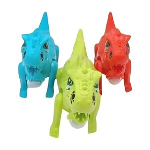 Pak De 3 Dino Caminante Luz Sonido Eco Bolsa