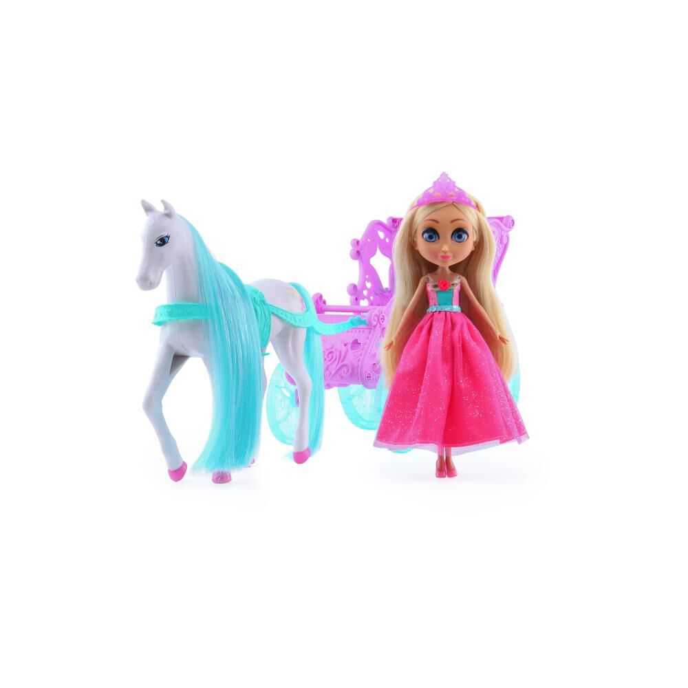 Mu&ntilde;eca Con Carruaje Little Bebops / 25cm image number 0.0