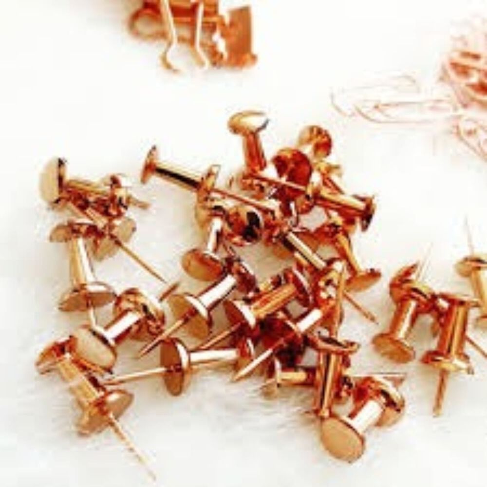 Pack X 4 Push Pins Dsg/w 11mm / Cobre Isofit image number 2.0