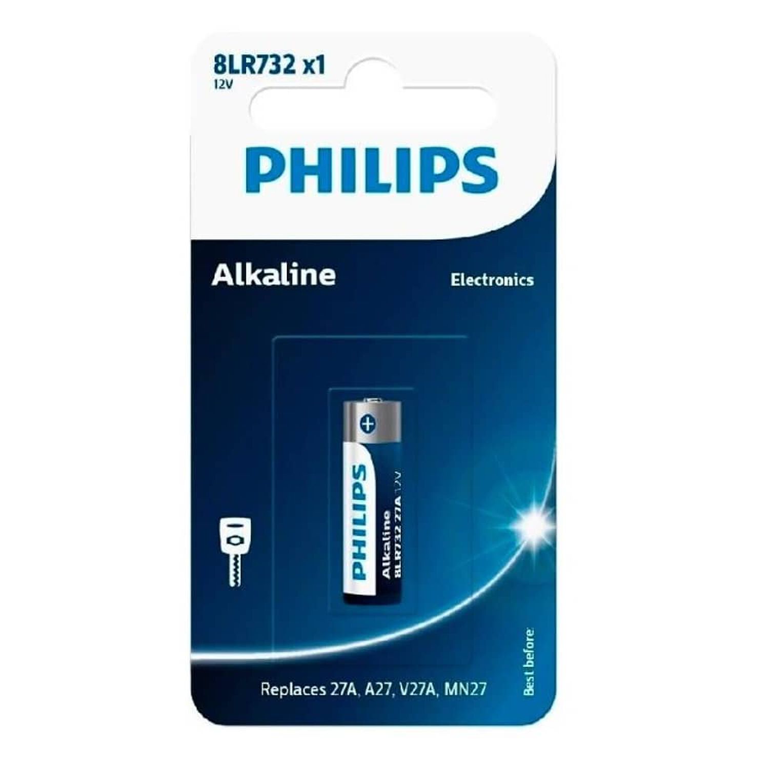 Pila Para Control Philips A27 Pack De 5 Unidades image number 0.0