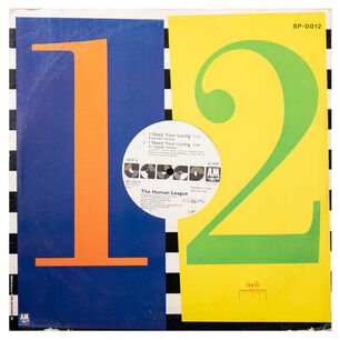 Human League - I Need Your Loving | 12" Maxi Single Usado
