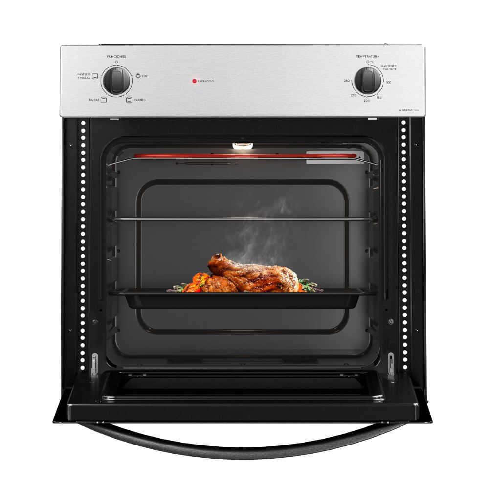 Horno Empotrable El&eacute;ctrico 66l Timer M Spazio 110a Gris image number 6.0