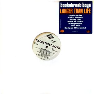 Backstreet Boys - Larger Than Life (2lp)| 12" Maxi Single Usado