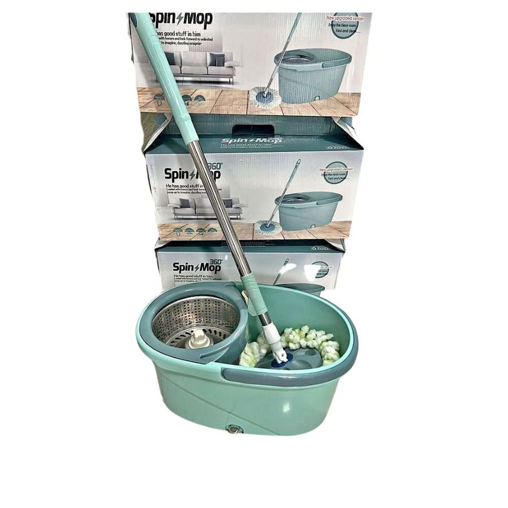 Mopa Trapeador Giratorio Spin 360 Con Balde image number 1.0