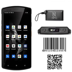 Kt-kp18 Pda Industrial Con Lector De C&oacute;digos De Barras, Rfid/nfc 13.56mhz, Android 12