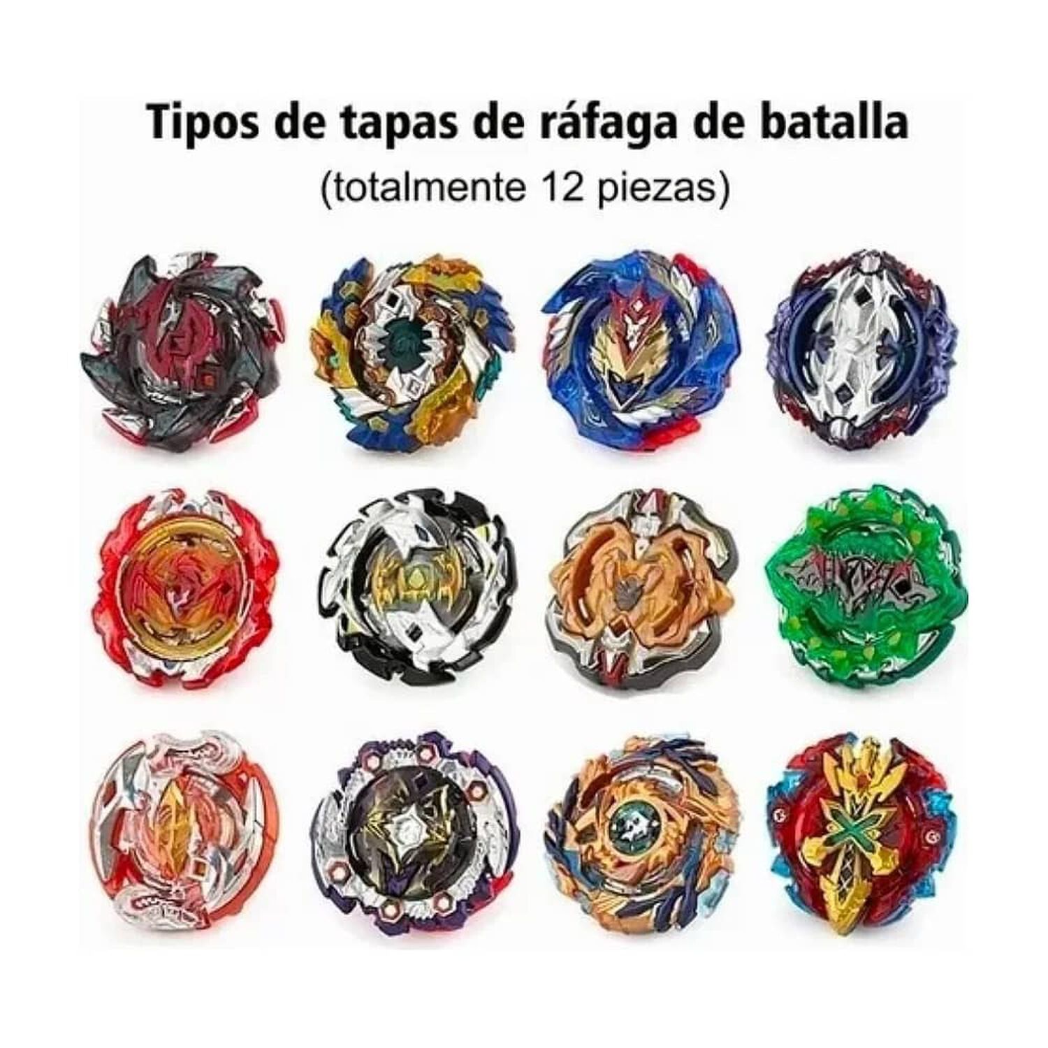 12 Estilos Bayblades Metal Fusion image number 1.0