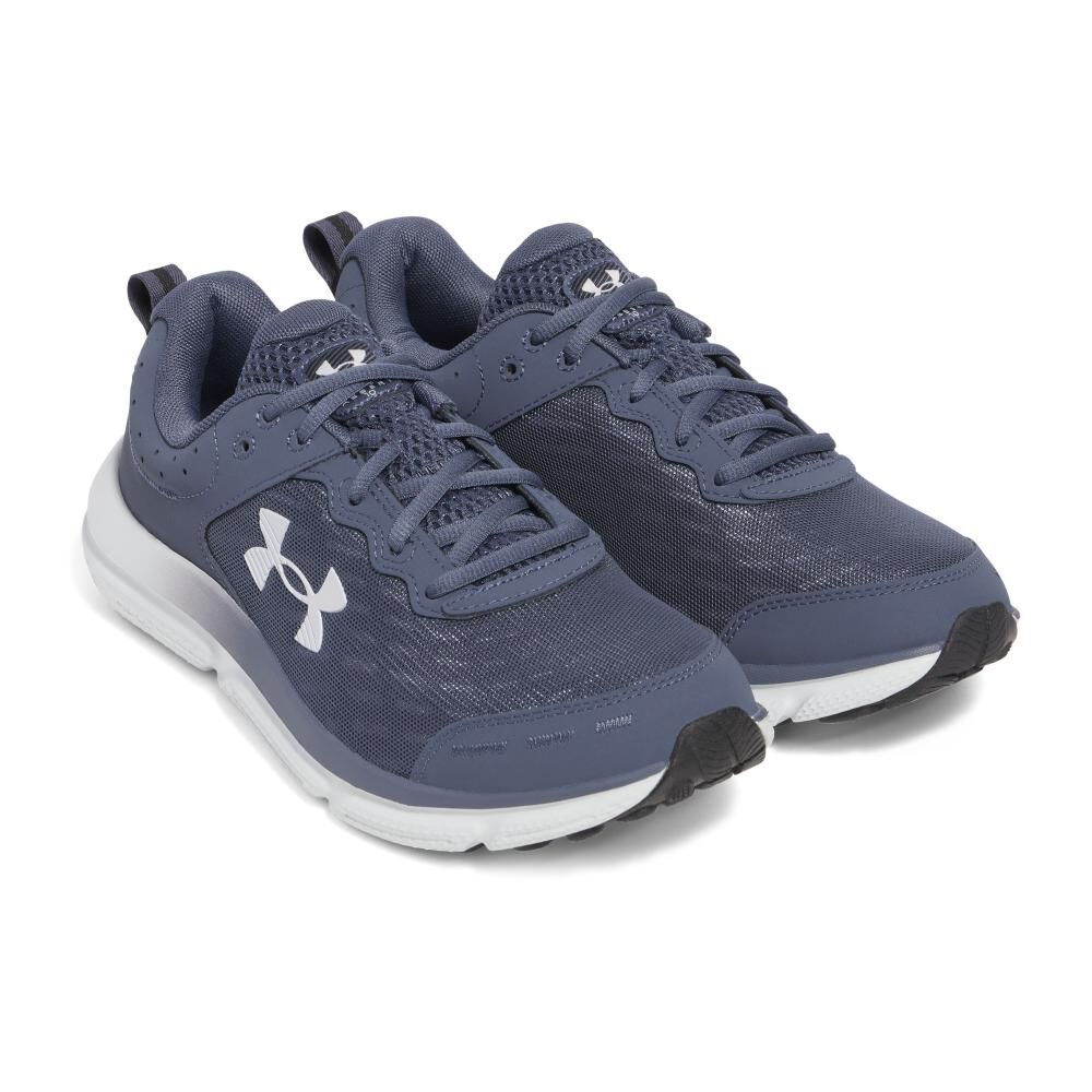 Zapatilla Running Hombre Under Armour Charged Assert 10 Gris image number 4.0