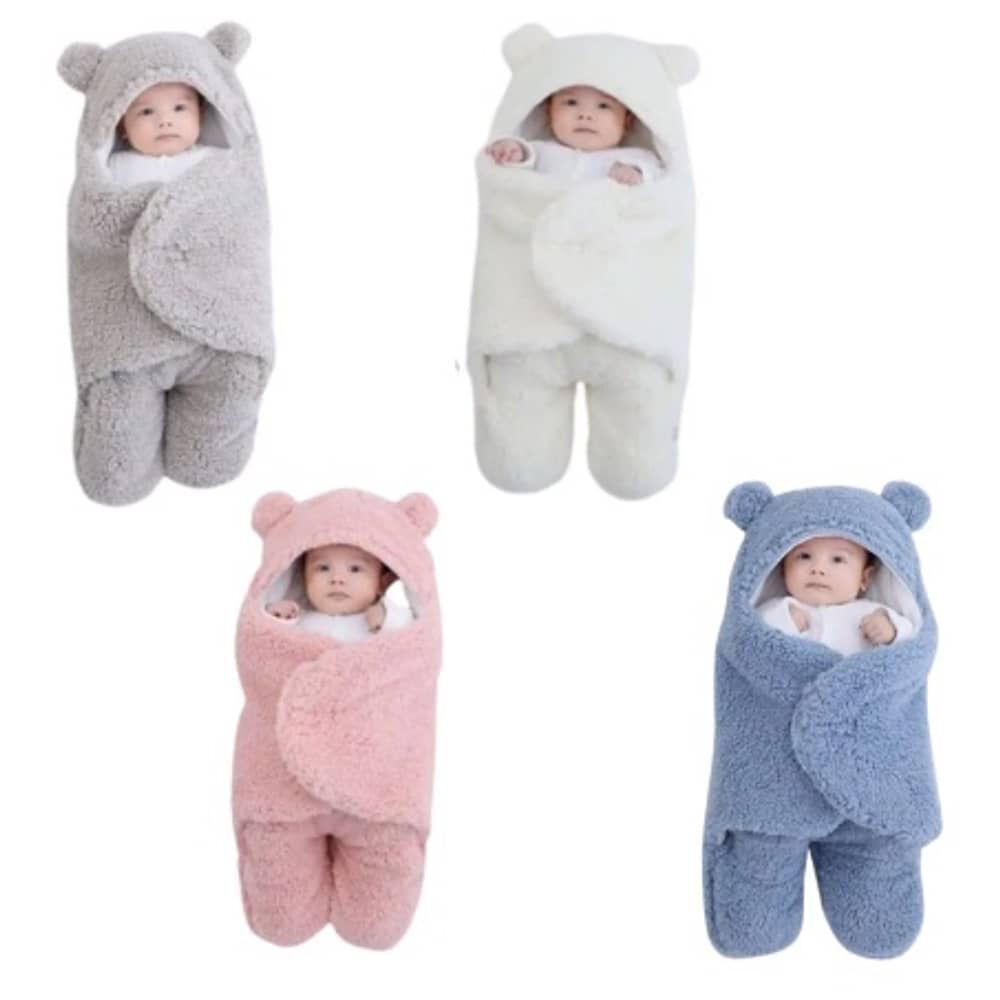 Saco De Dormir Para Bebe Con Chiporro Manta Para Invierno image number 2.0