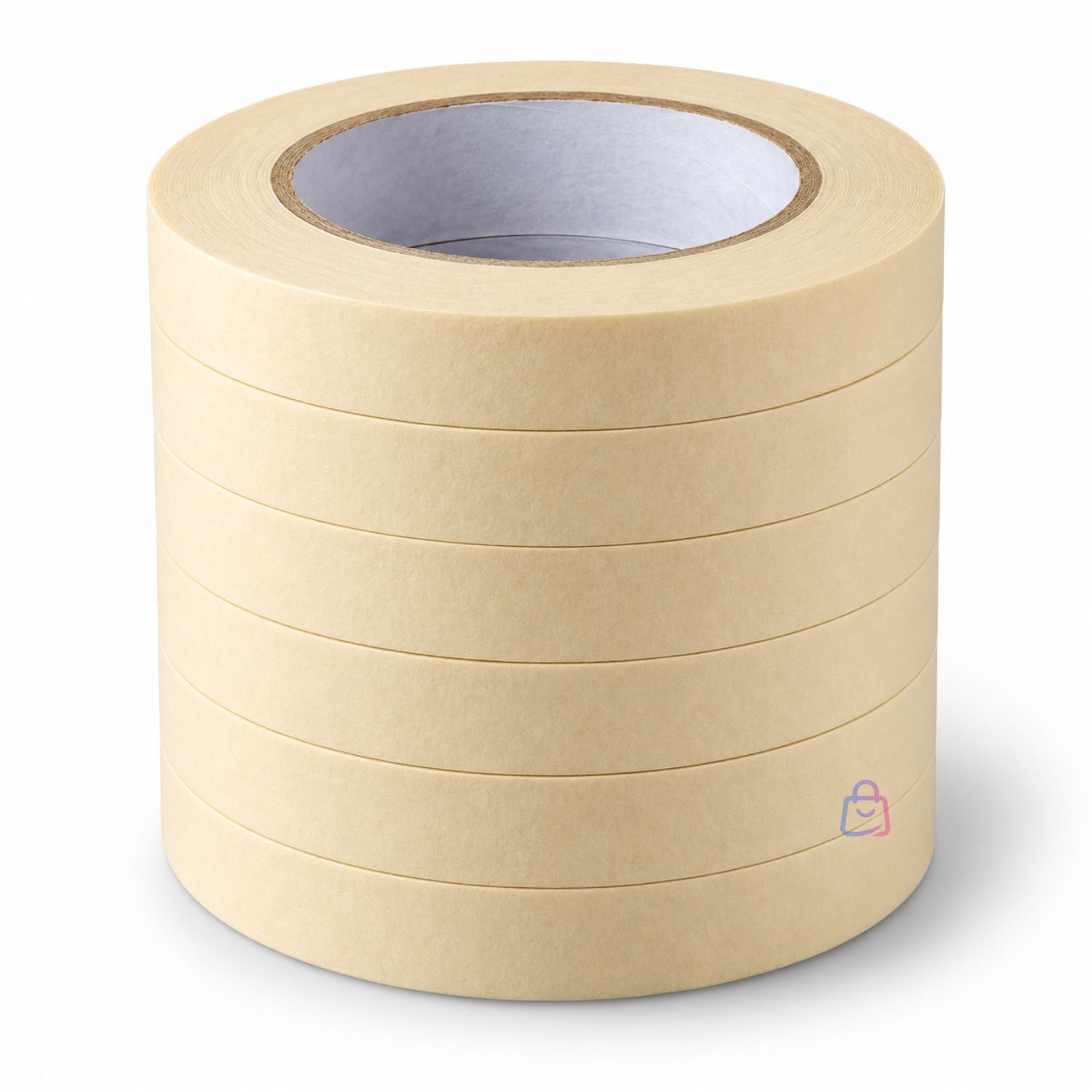 Pack 10 Cintas Enmascarar Masking Tape 12mm X 40m - Ps image number 2.0