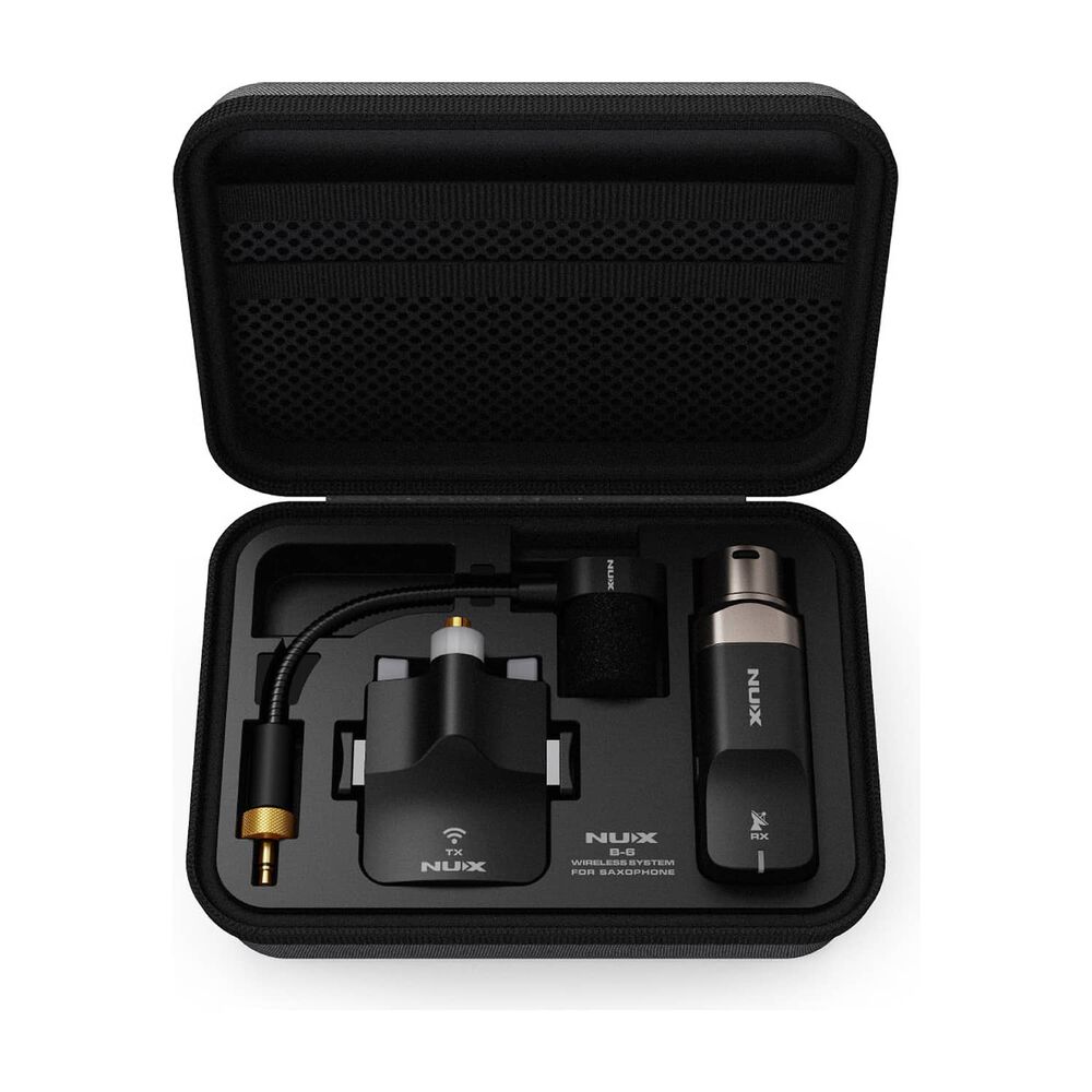 Sistema Inal&aacute;mbrico Nux Para Instrumentos De Viento B-6 image number 4.0